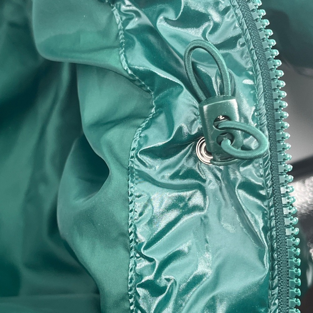 A New Day Green Glossy Longline Puffer Coat Water Resistant XXL VN1119796 - Picture 6 of 8